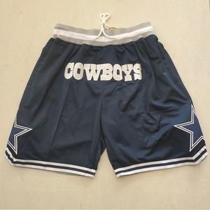 COPY - “JustDon” MITCHELL AND NESS DALLAS COWBOYS SHORTS